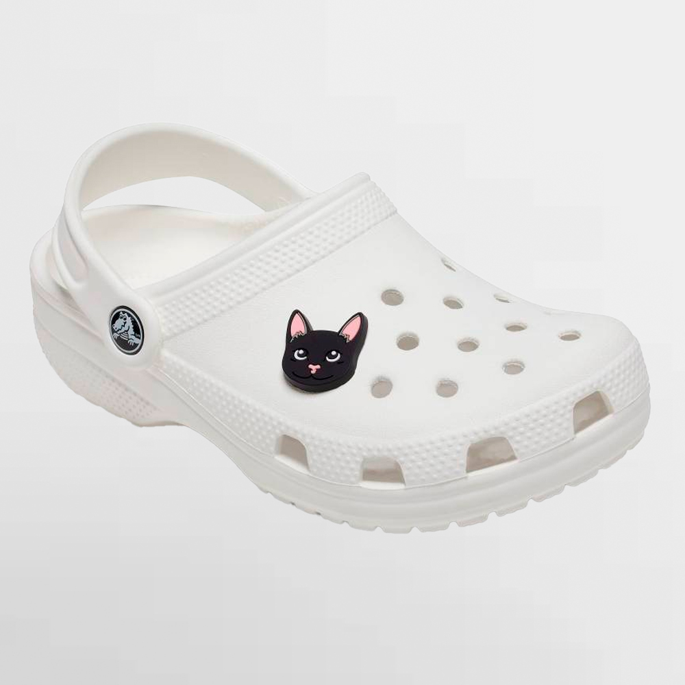 CROCS PIN GATO NEGRO - 10009453