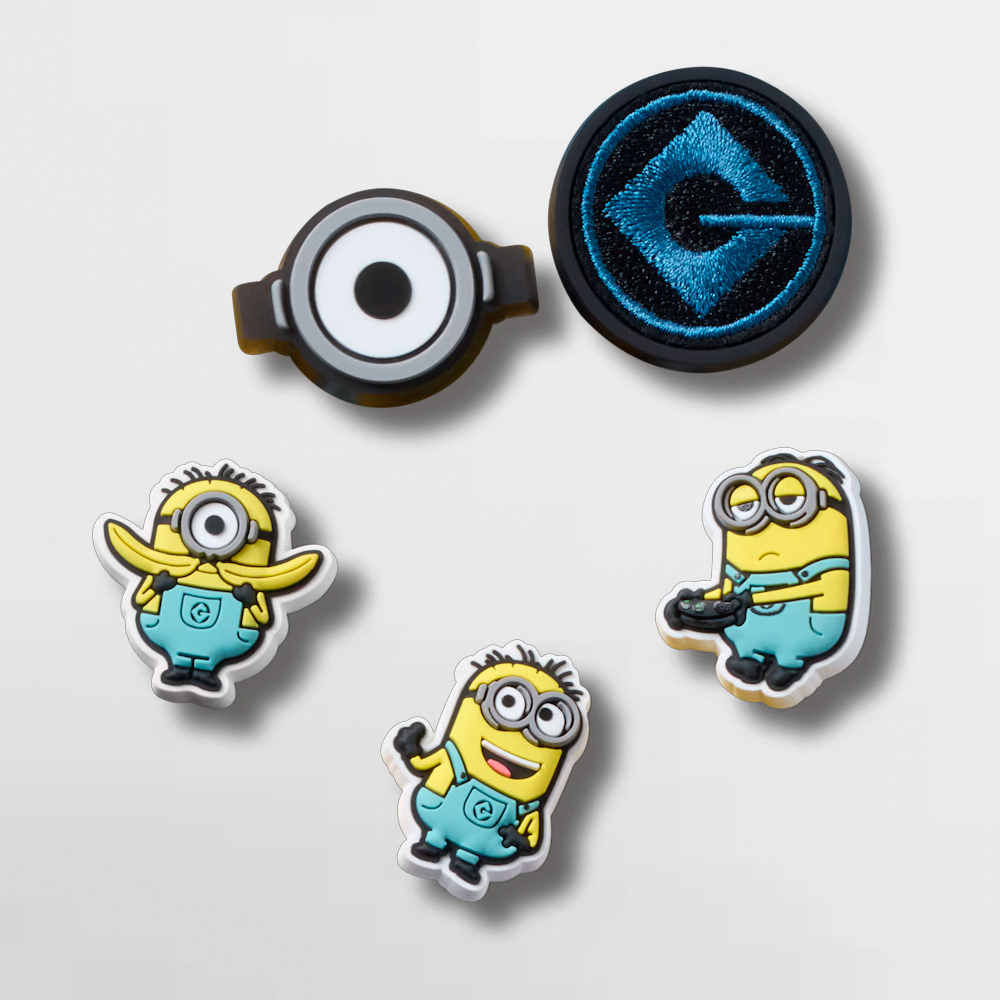 CROCS PIN PACK 5 MINIONS - 10012725