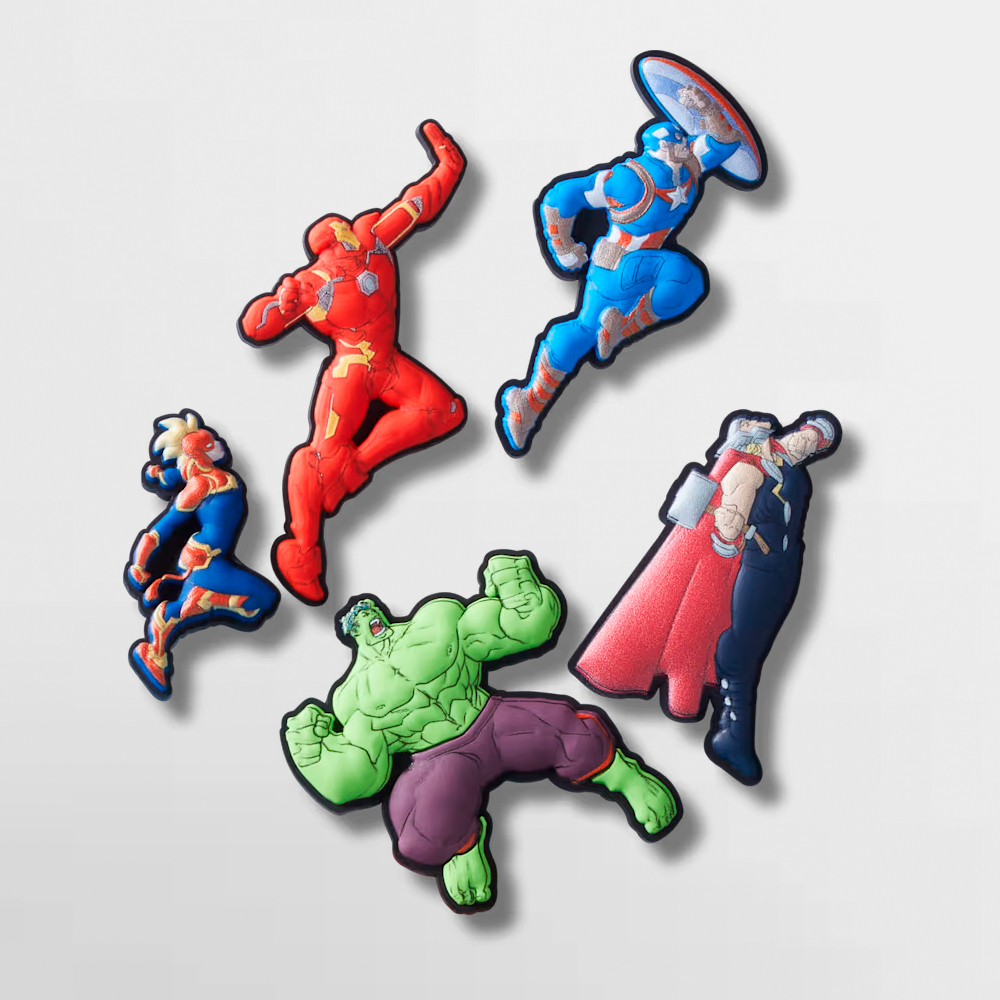 CROCS PIN AVENGERS HEROES 5PCK - 10015112