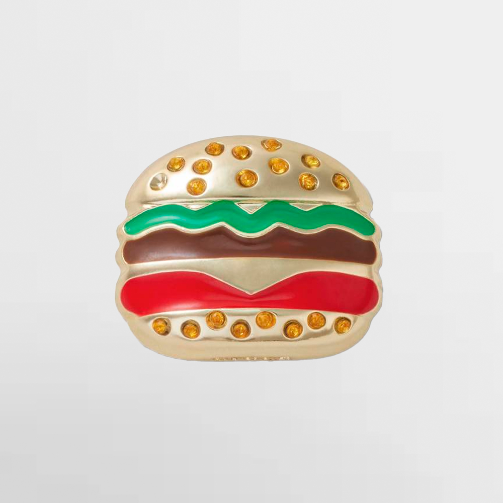 CROCS PIN GOLD BURGER - 10015493