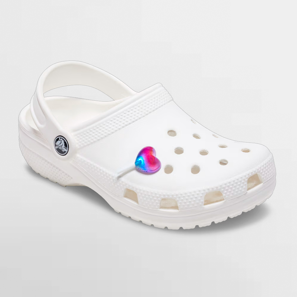 CROCS PIN JELLY HEART LOLLIPOP - 10016144