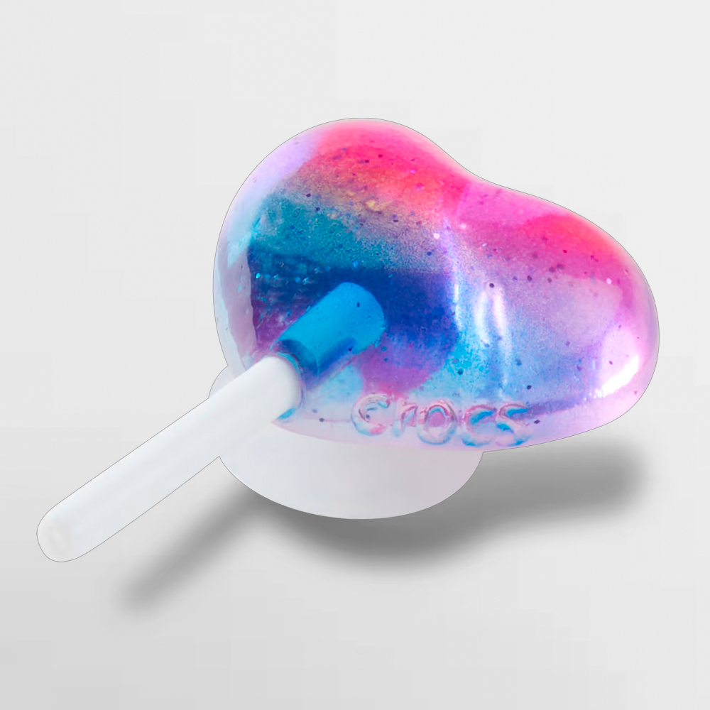 CROCS PIN JELLY HEART LOLLIPOP - 10016144