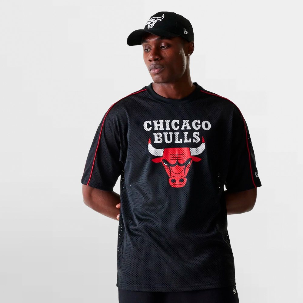 NEW ERA CAMISETA NBA PIPING OS MESH TEE (BULLS) - 60684479