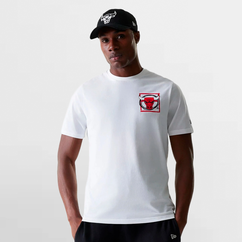 NEW ERA CAMISETA NBA PHOTOGRAPHIC PRINT REG (BULLS) - 60684304
