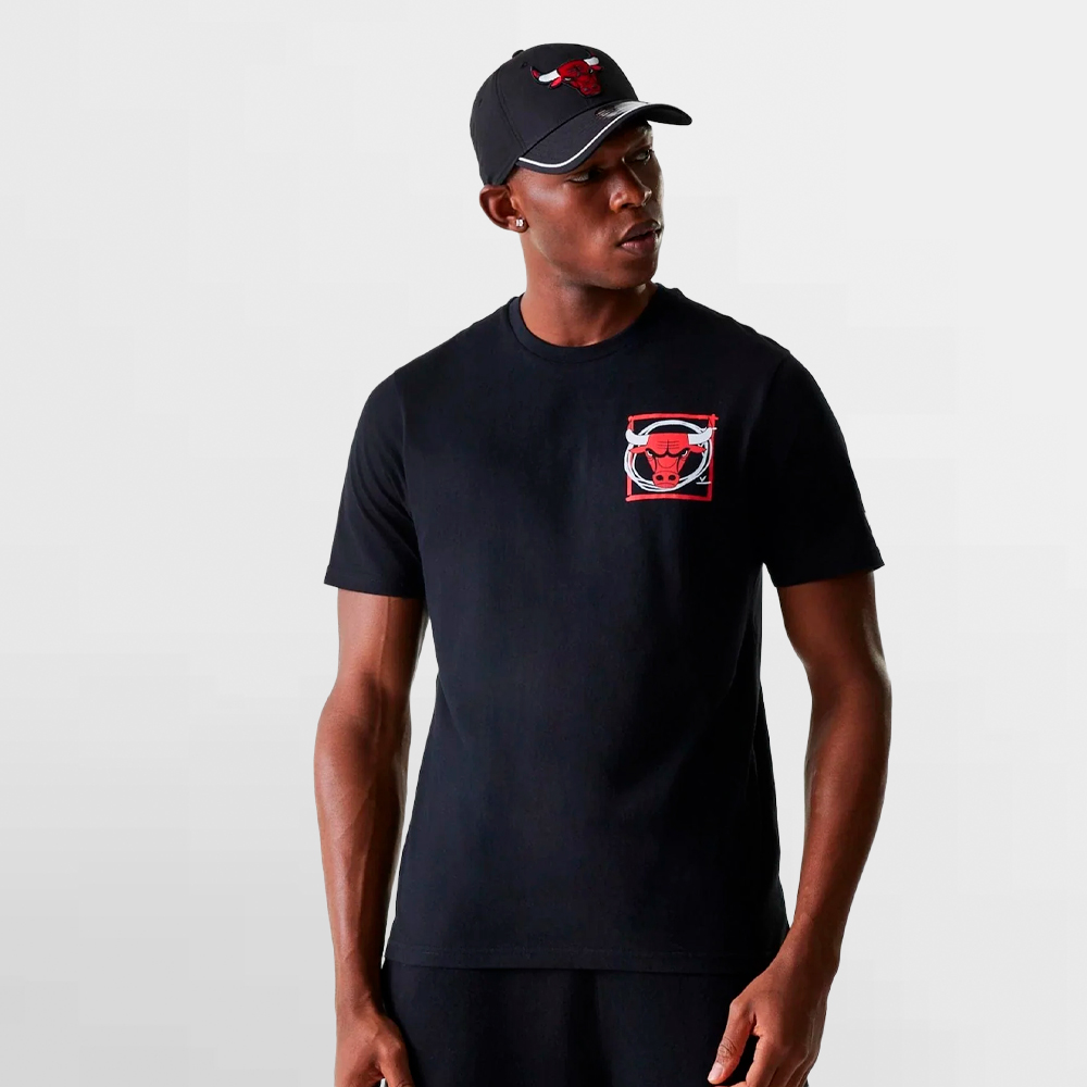 NEW ERA CAMISETA NBA PHOTOGRAPHIC PRINT REG (BULLS) - 60684305