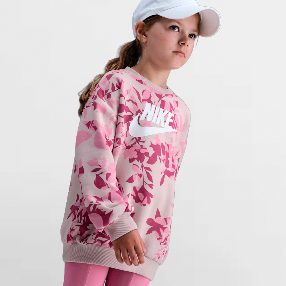 NIKE CHANDAL LG. FLORAL CAMO CREW LEGGING SET - 36N138 ACG