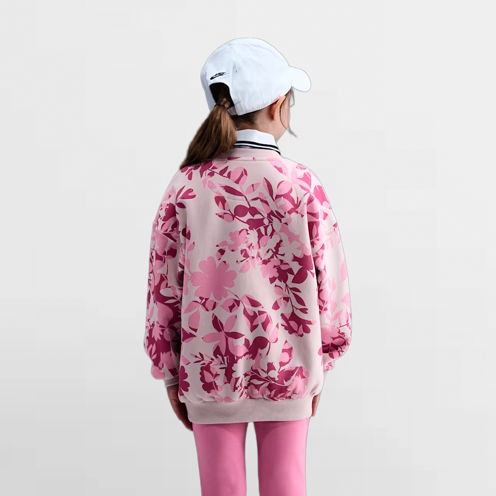 NIKE CHANDAL LG. FLORAL CAMO CREW LEGGING SET - 36N138 ACG