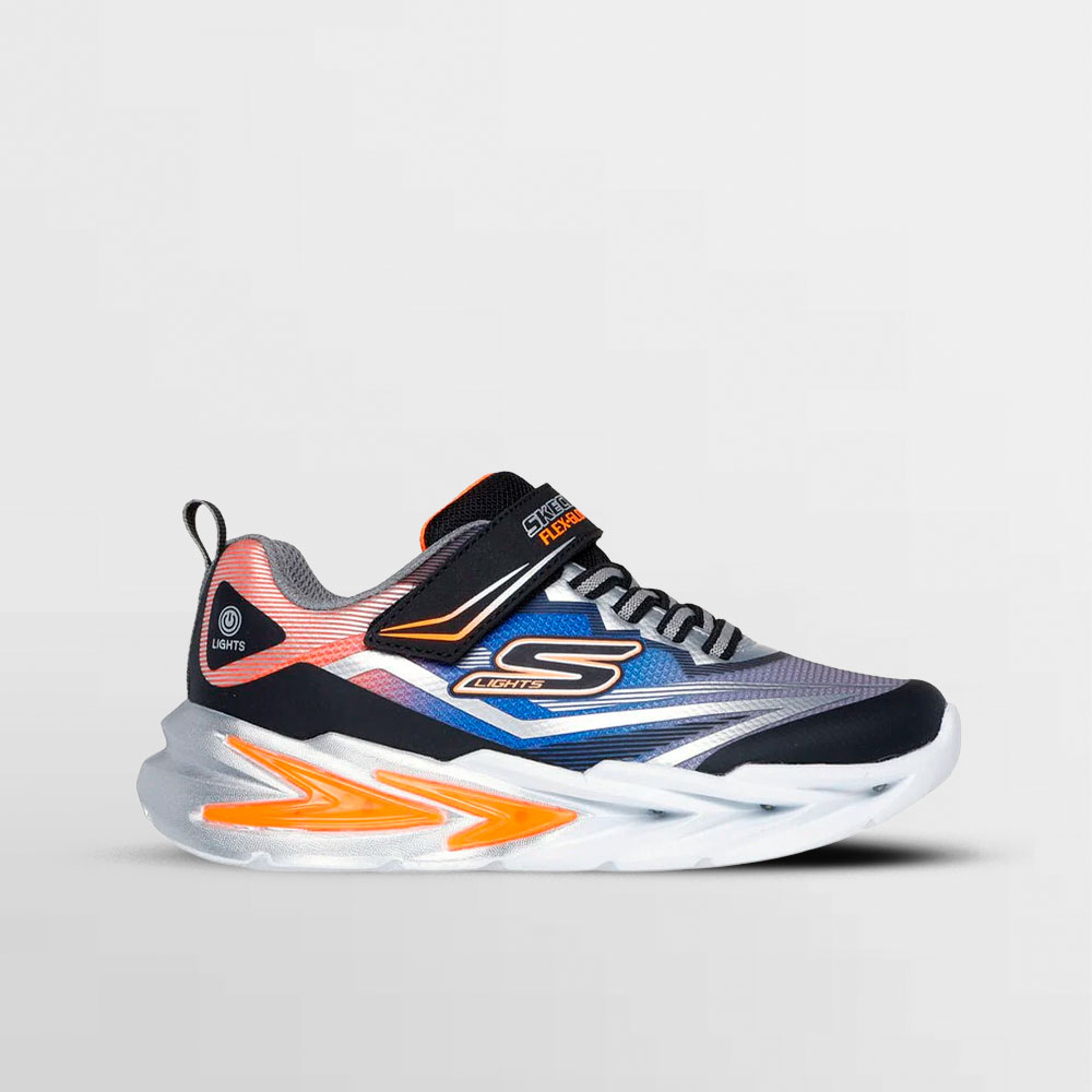 SKECHERS CALZADO FLEX-GLOW ULTRA PS/GS - 400139L BKSL