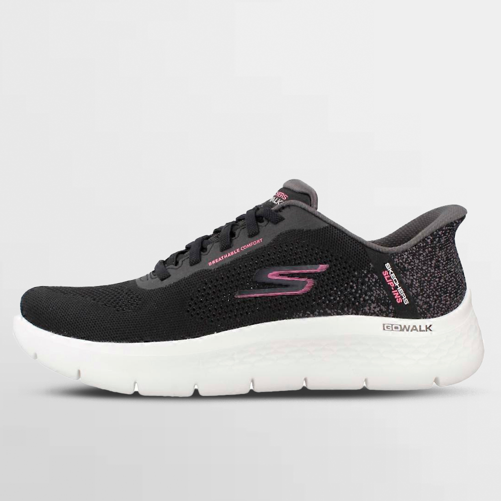 SKECHERS CALZADO W. GO WALK FLEX SLIP-INS - 125503 BLK