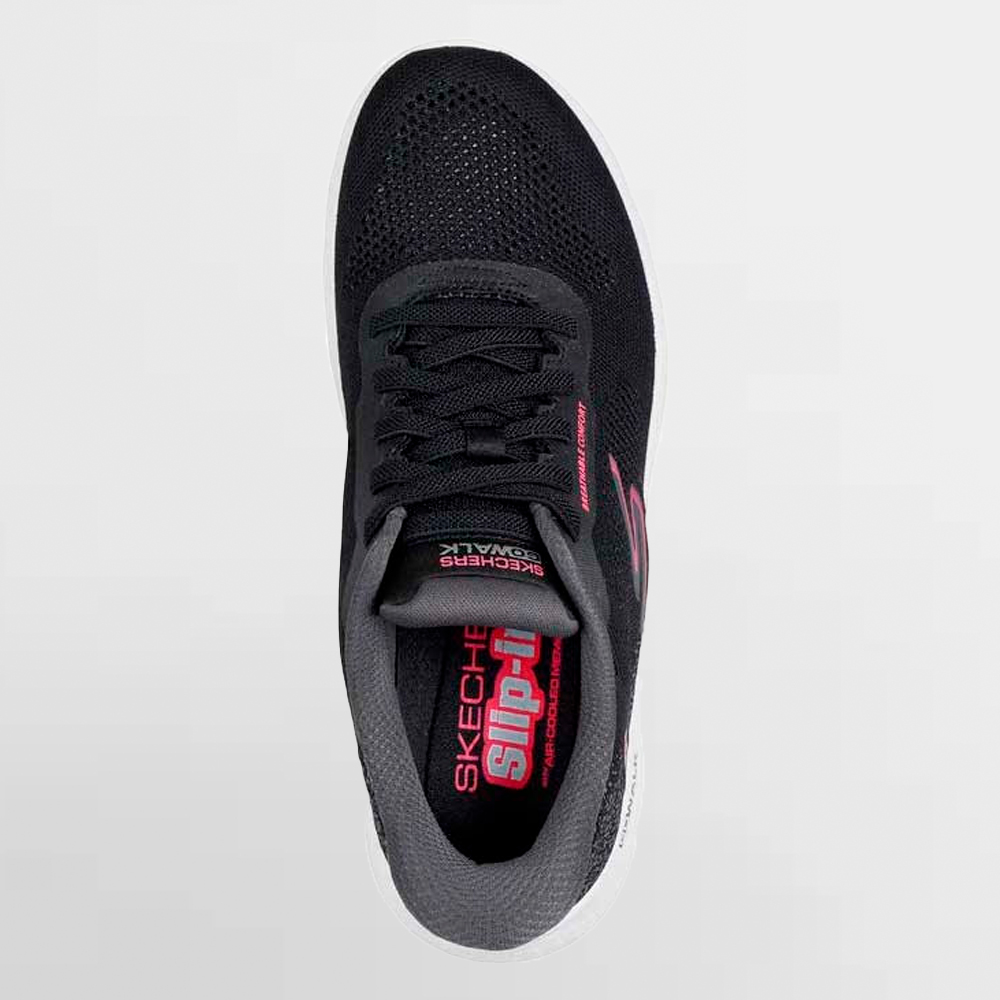 SKECHERS CALZADO W. GO WALK FLEX SLIP-INS - 125503 BLK