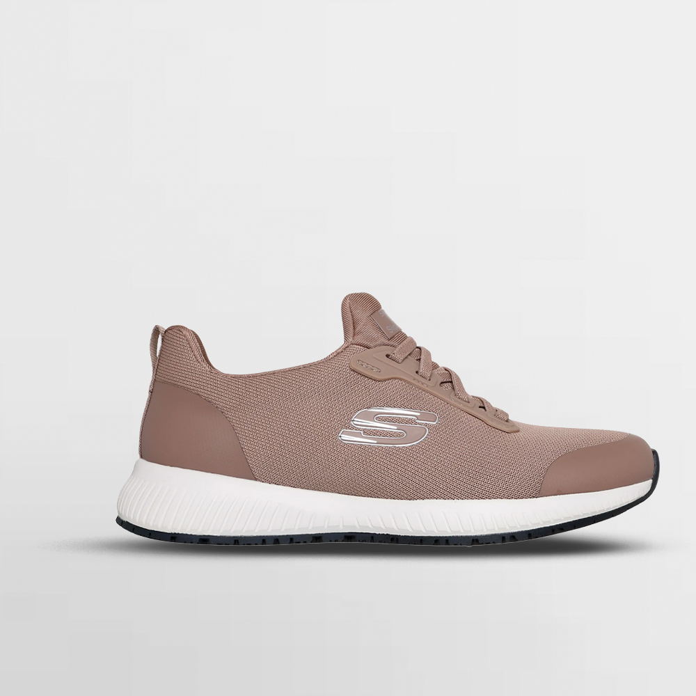 SKECHERS CALZADO W. SQUAD SR WORK - 77222EC TPE