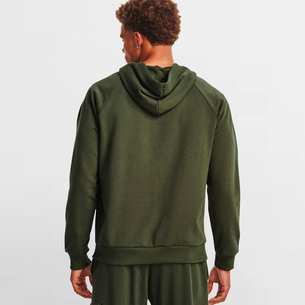 UNDER ARMOUR CANGURO RIVAL FLEECE HOODIE - 1379757 390