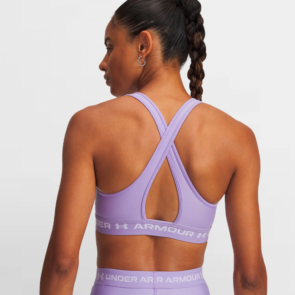 UNDER ARMOUR TOP W. MID CROSSBACK BRA - 1361034 538