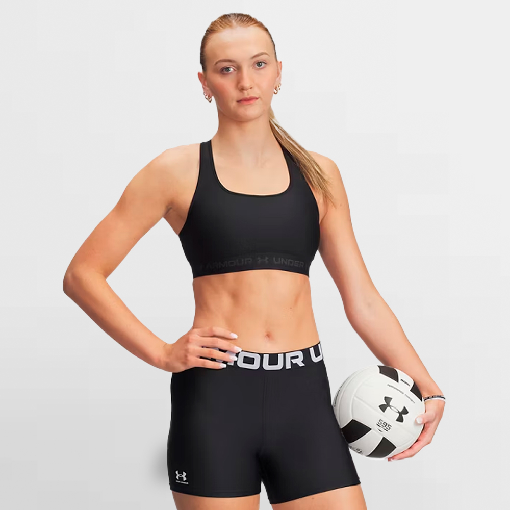 UNDER ARMOUR TOP W. MID CROSSBACK BRA - 1361034 006