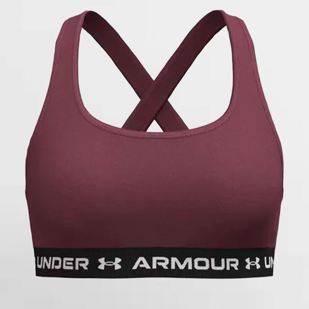 UNDER ARMOUR TOP W. MID CROSSBACK BRA - 1361034 661