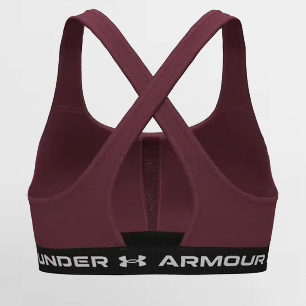 UNDER ARMOUR TOP W. MID CROSSBACK BRA - 1361034 661