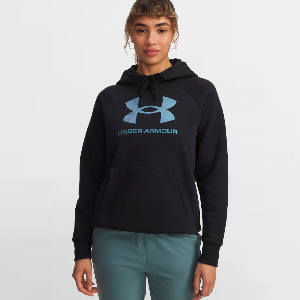 UNDER ARMOUR CANGURO W. RIVAL FLC SHIMMER HOOD - 6003710 007