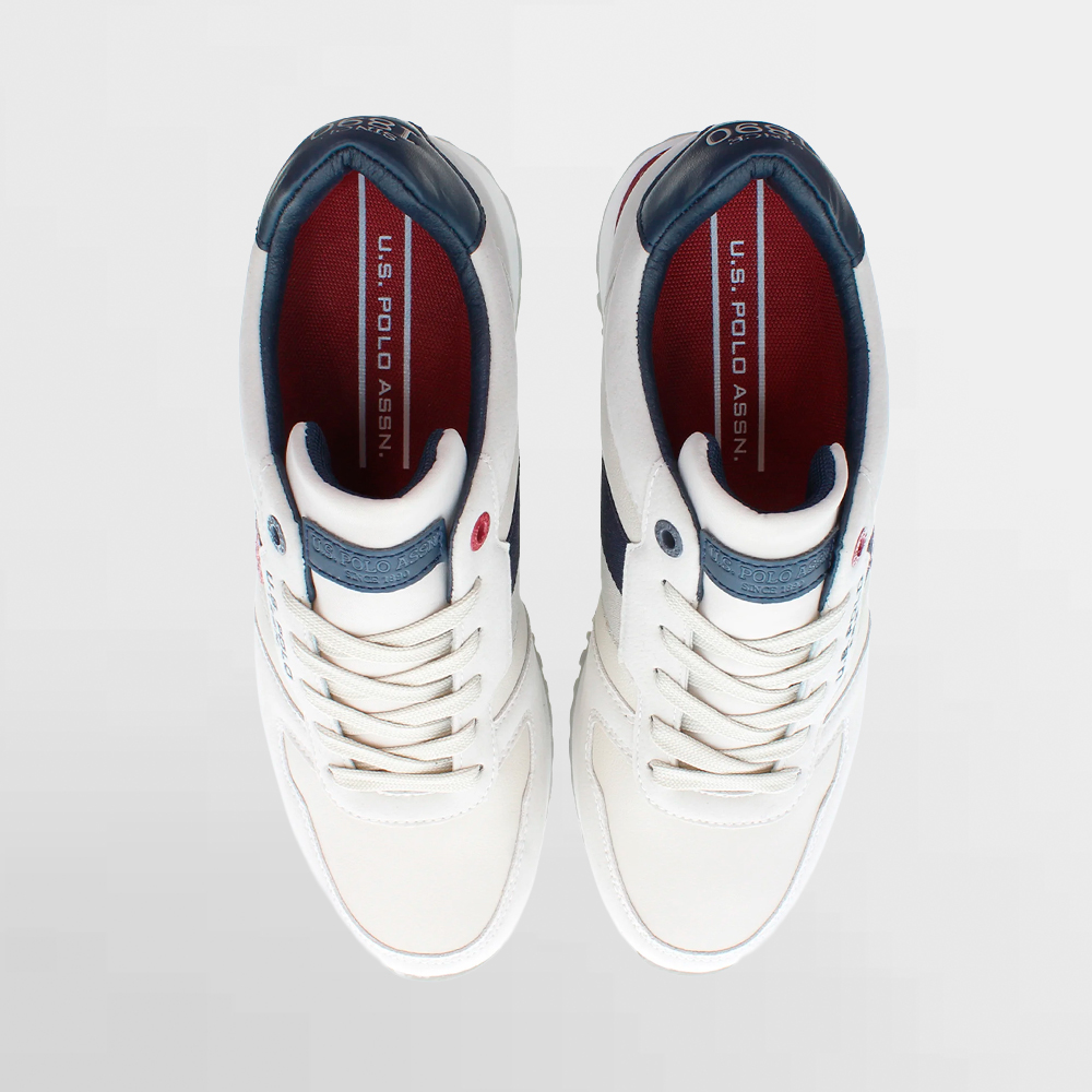 US POLO ASSN CALZADO XIRIO012M-WHI-BLK03 - XIRIO012-WHI