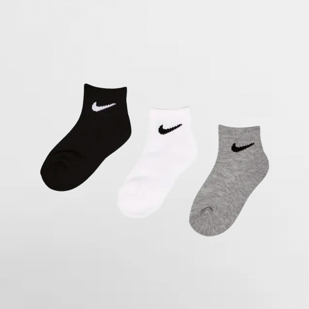 NIKE CALCETIN PACK 3 K.BASIC PACK ANKLE 3PK - N0026 W2F