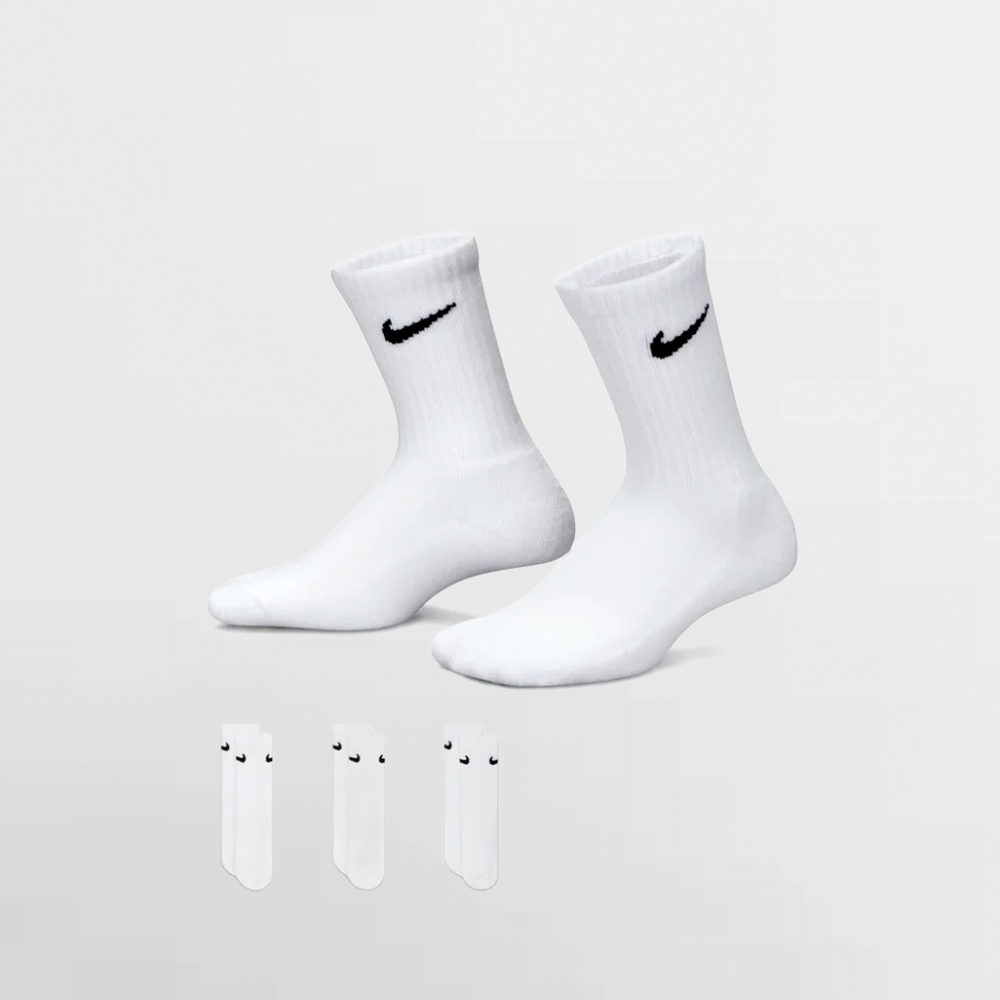 NIKE CALCETIN PACK 3 K.BASIC PACK CREW 3PK - N0027 001