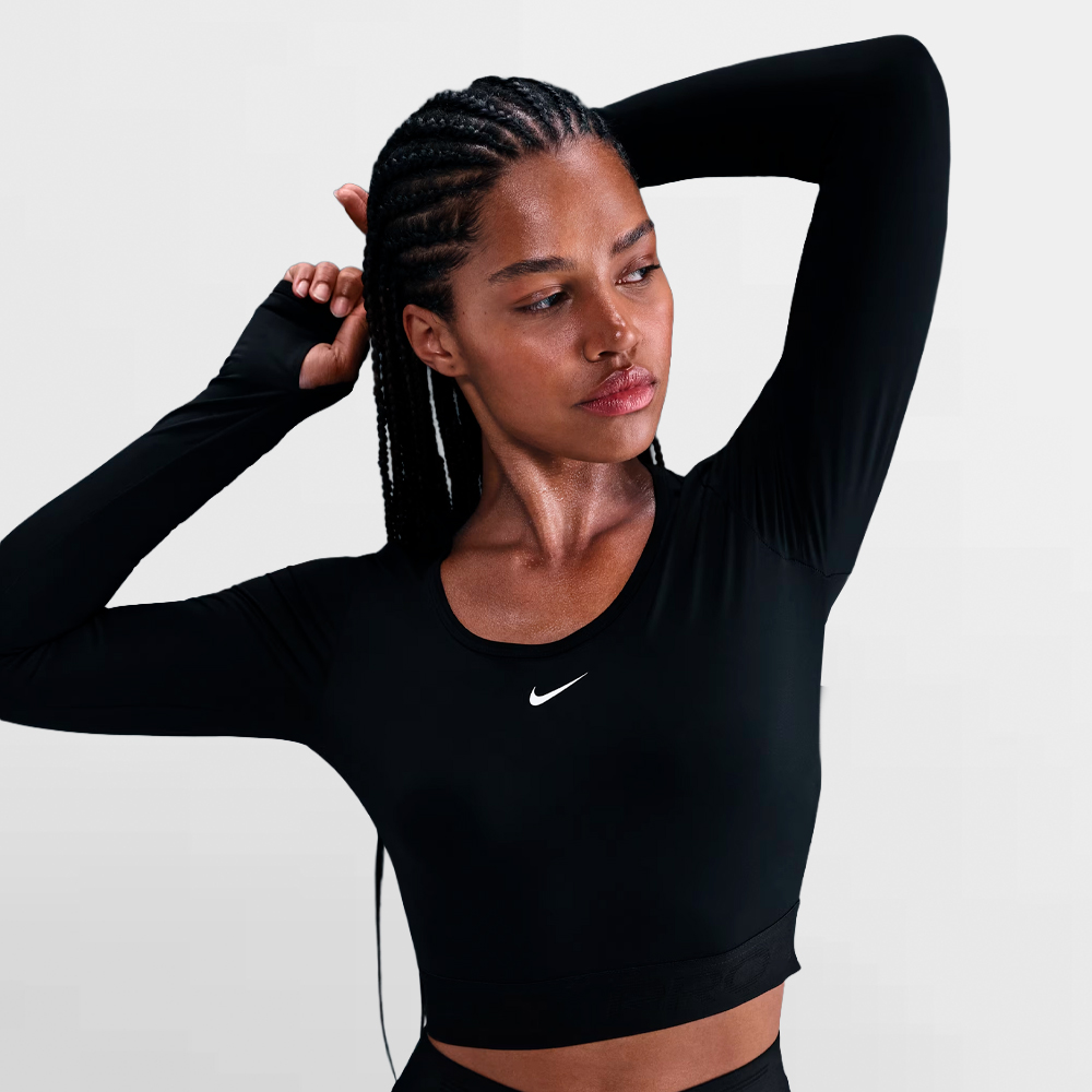 NIKE CAMISA M/LARGA W. PRO - HV9992 010