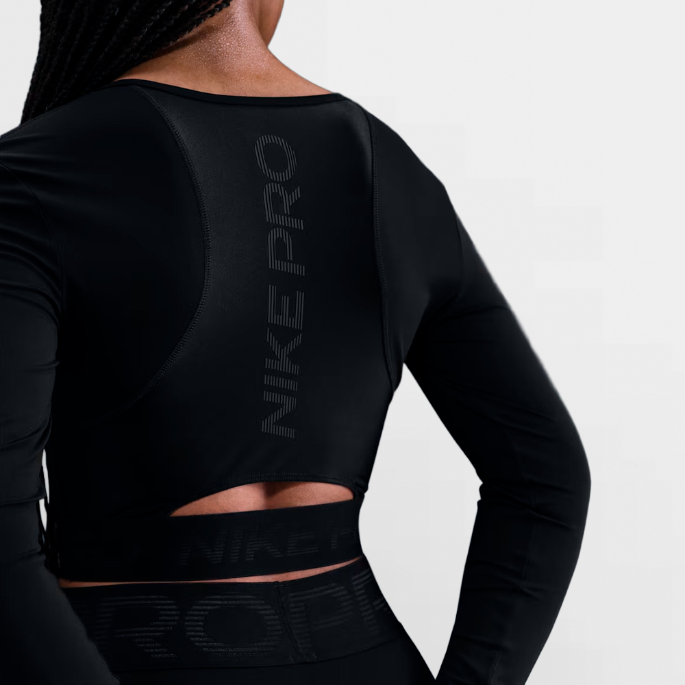 NIKE CAMISA M/LARGA W. PRO - HV9992 010