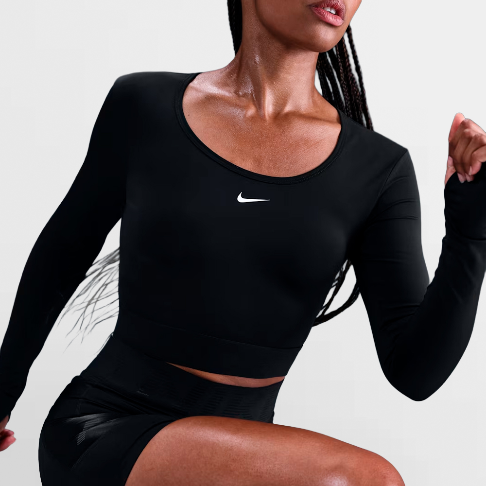 NIKE CAMISA M/LARGA W. PRO - HV9992 010