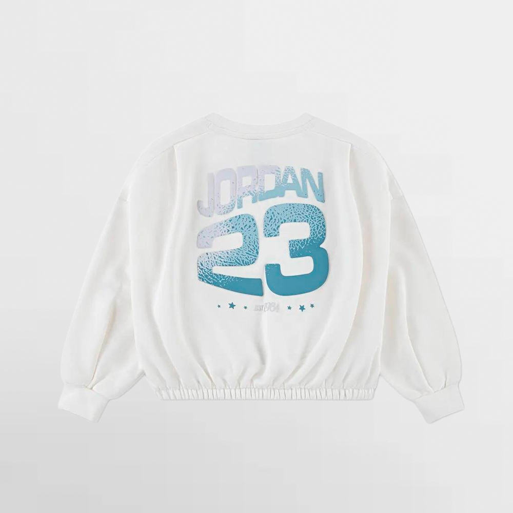 NIKE SUDADERA G. JUMPMAN CLUB PLEATED FLC CREW - 45F410 782