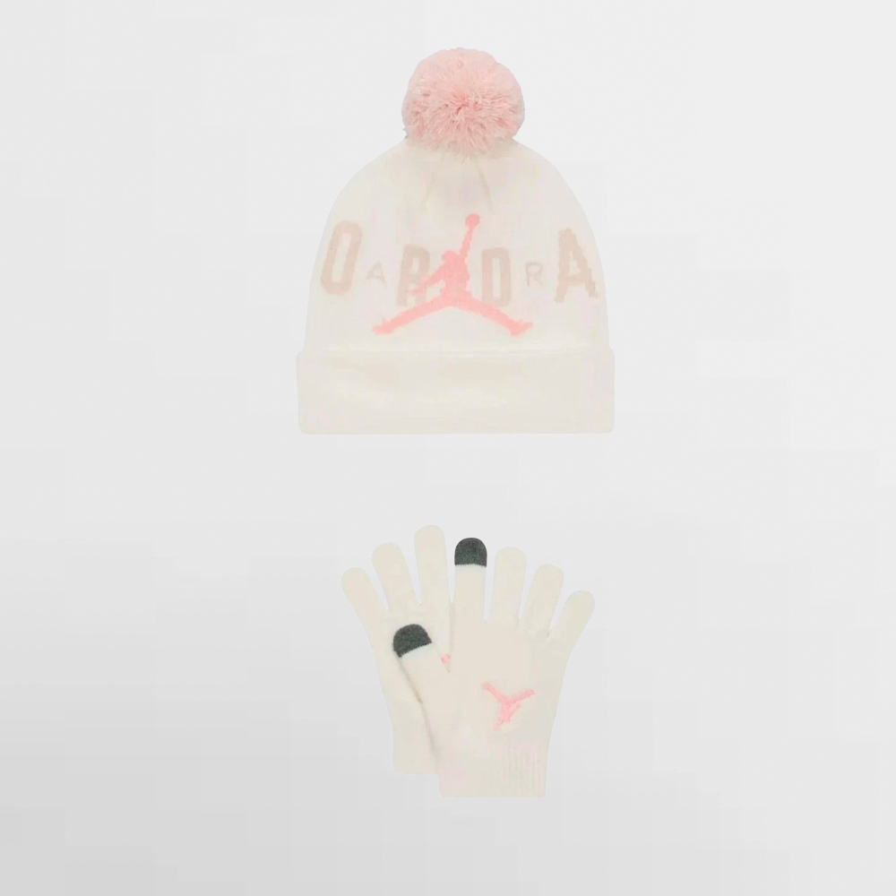 NIKE SET K. JORDAN HBR POM BEANIE SET - 9A0869 782