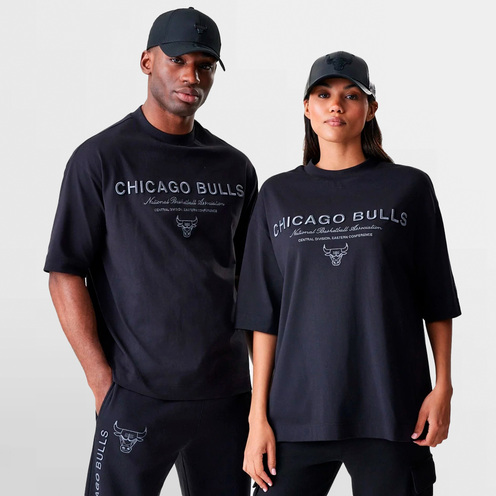 NEW ERA CAMISETA NBA LINEAR GRAPHIC BOX TEE ( BULLS ) - 60758744