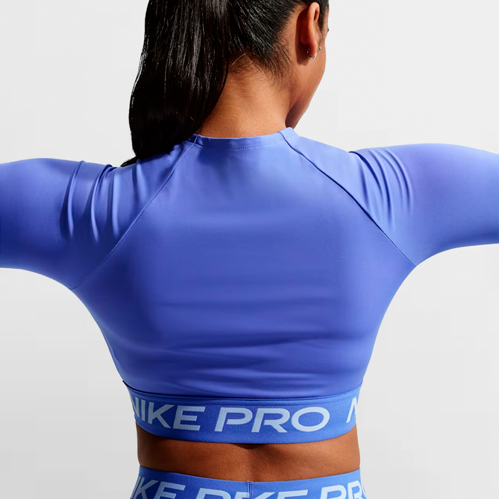 NIKE CAMISETA M/L W. PRO 365 CROP - FV5484 570