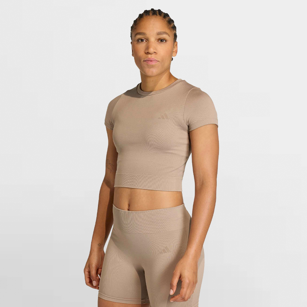ADIDAS CAMISETA W. WE KNIT TEE CROP - JZ0126