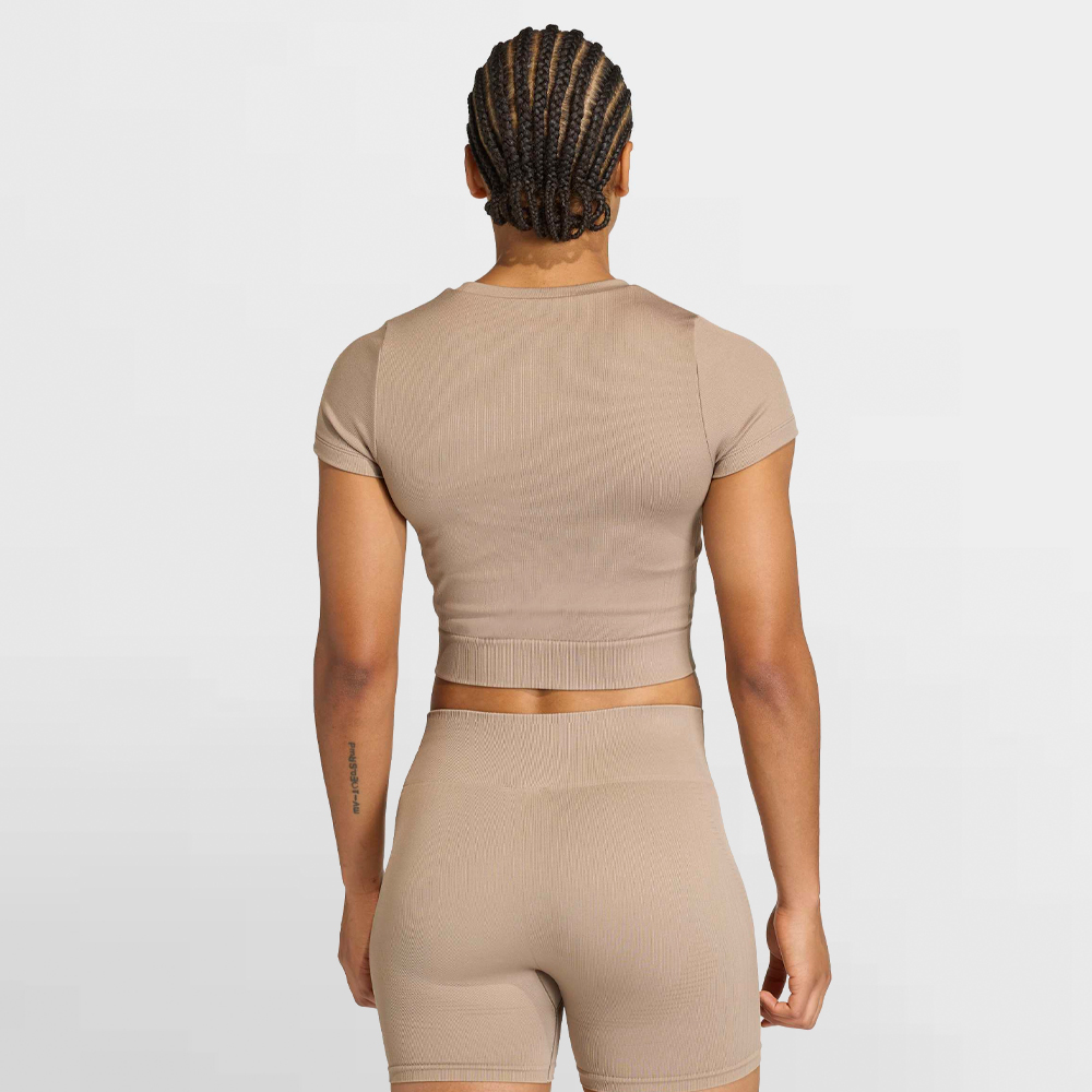 ADIDAS CAMISETA W. WE KNIT TEE CROP - JZ0126