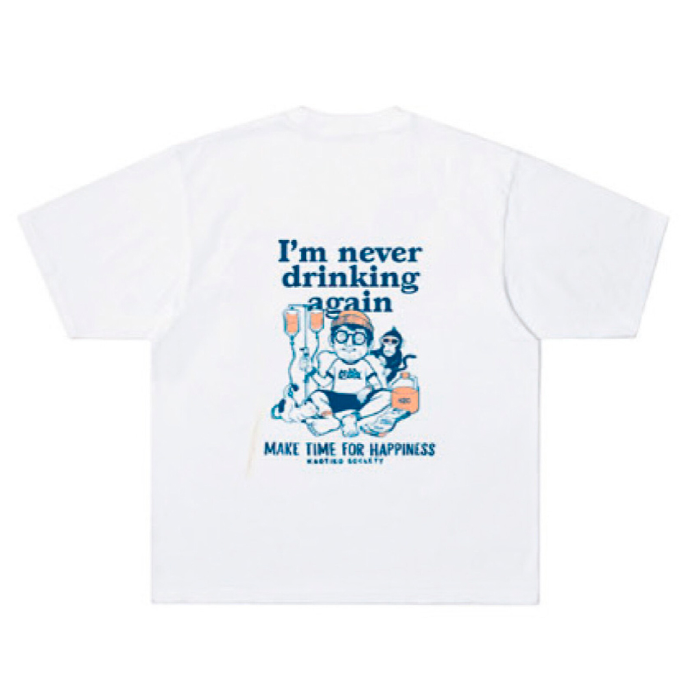 KAOTIKO CAMISETA NEVER DRINKING - AR035-01S-G002