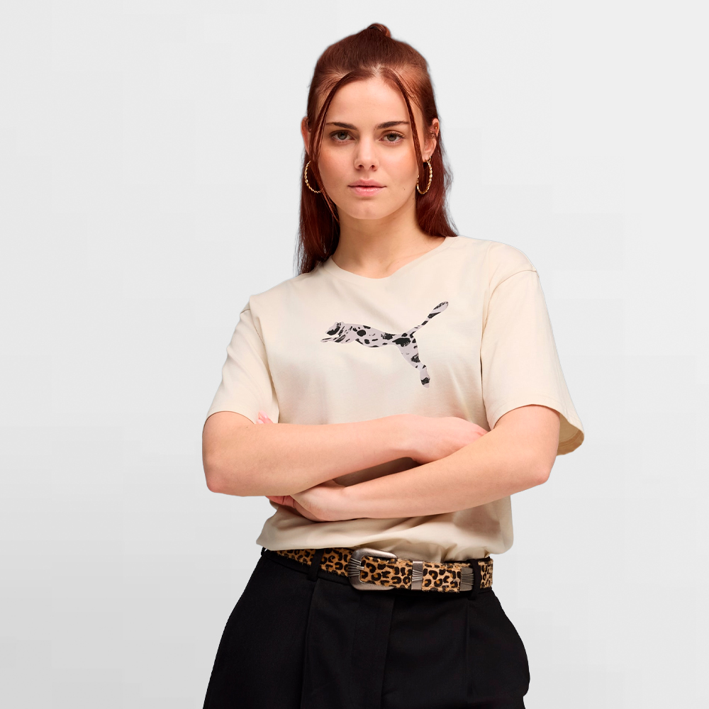 PUMA CAMISETA W. ESS GRAPHIC ANIMAL TEE - 691821 87