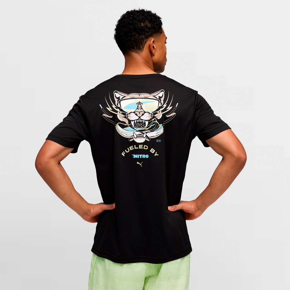 PUMA CAMISETA RUN NITRO GRAPHIC TEE - 528449 01