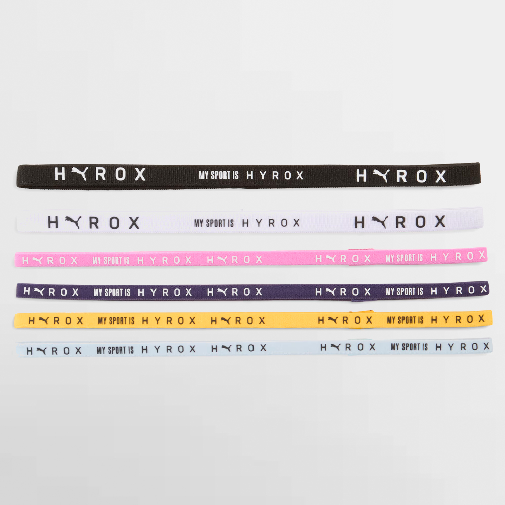 PUMA CINTA X HYROX HAIRBANDS 6PCS - 026354 03