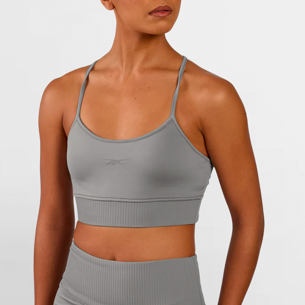 REEBOK TOP W. LUX PEACHED STRAPPY BRA - 100254351