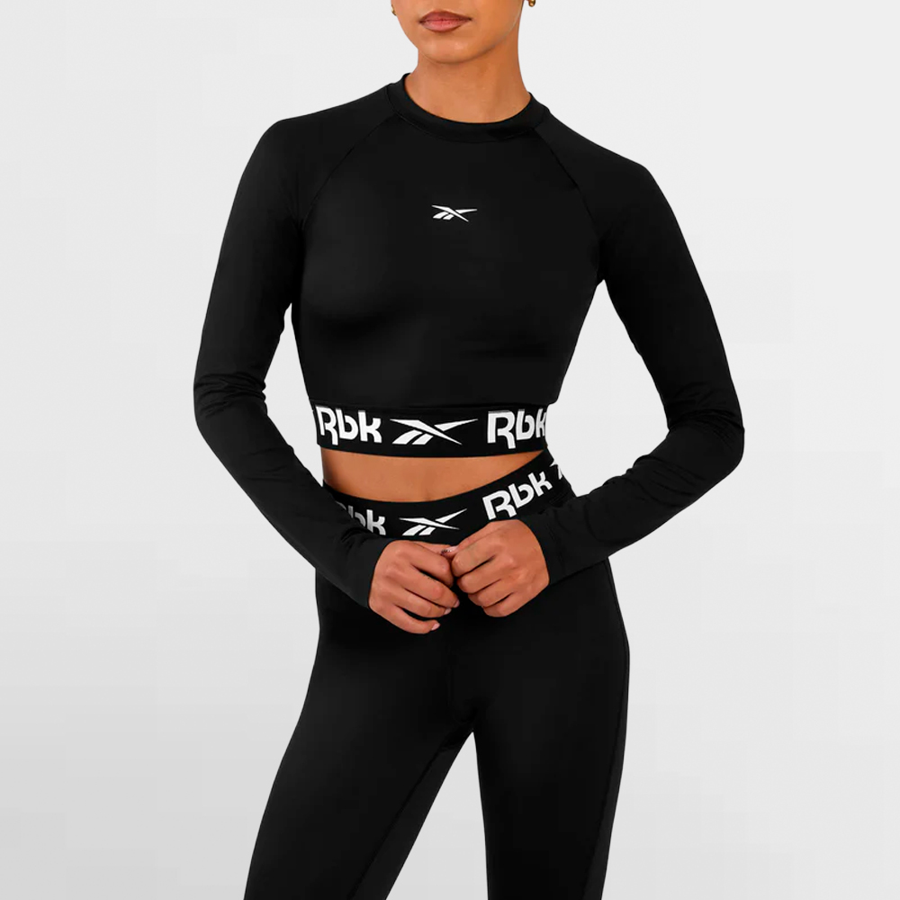 REEBOK CAMISETA M/L W. ID TRAIN CUTOUT LONG - 100254412