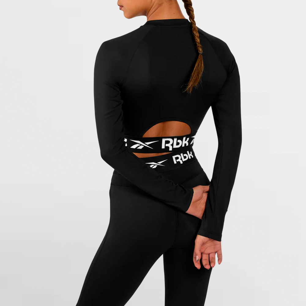 REEBOK CAMISETA M/L W. ID TRAIN CUTOUT LONG - 100254412