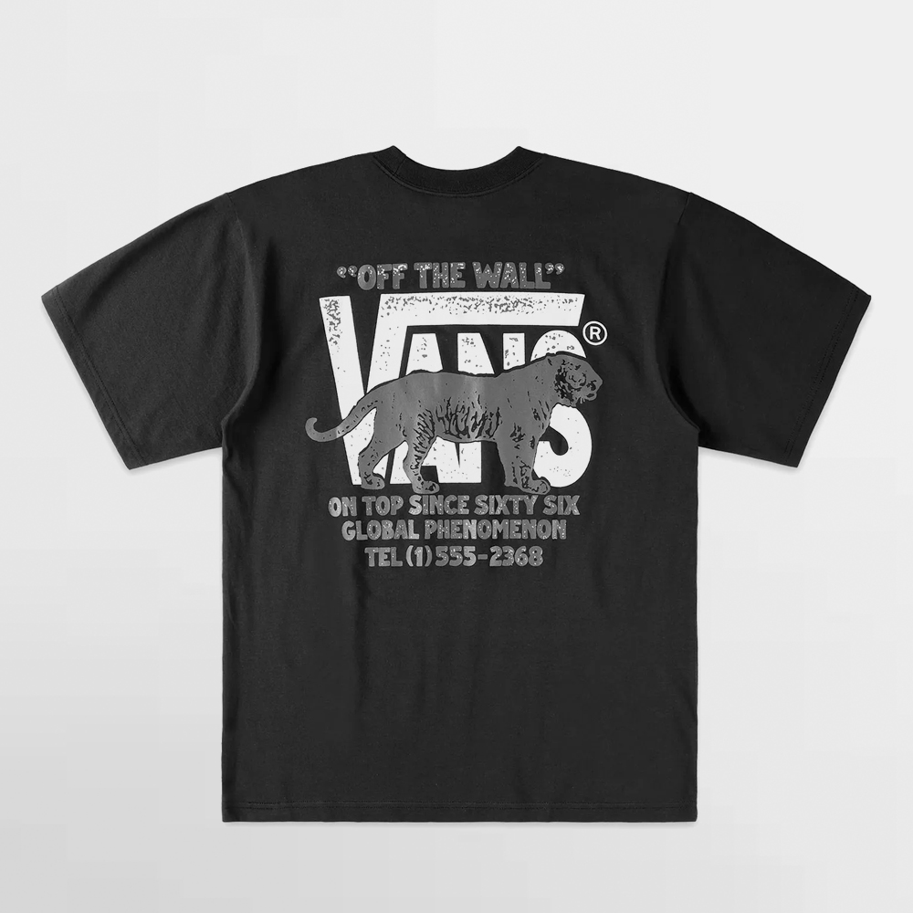 VANS CAMISETA AWAKEN TIGER SS TEE - VN000XHTBLK