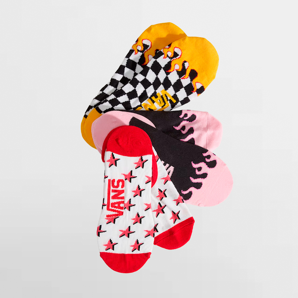 VANS CALCETIN PACK 3 TICKER CANOODLE - VN000SYXIZQ