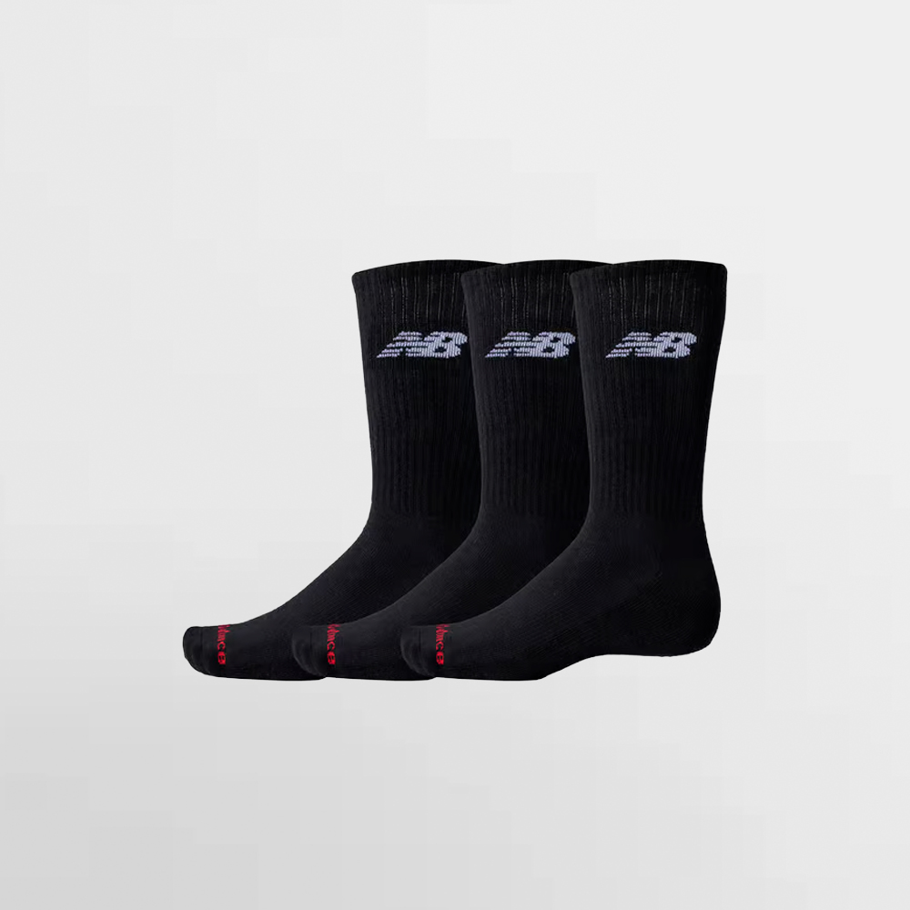 NEW BALANCE CALCETIN PACK 3 EVERYDAY CREW 3PK (BK) - LAS51293