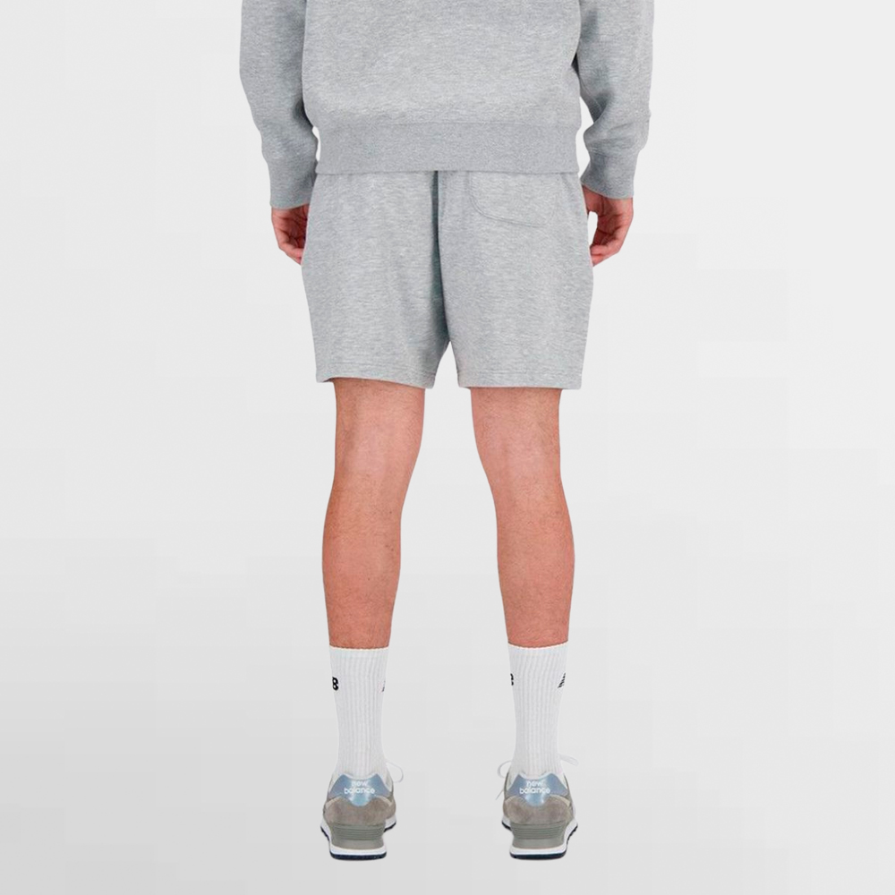 NEW BALANCE PANT. CORTO FRENCH TERRY SHORT 7 INCH - MS41520 AG