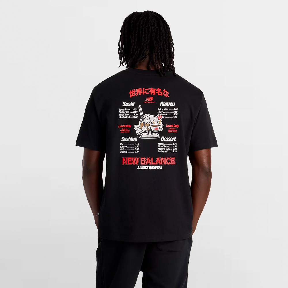 NEW BALANCE CAMISETA RAMEN - MT61H51D BK