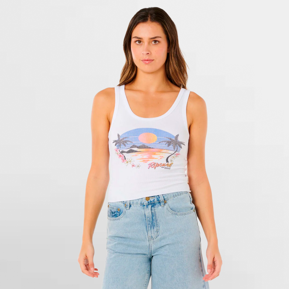 RIP CURL CAMISILLA W. HOTEL MALIBU TANK - 0M0WTE 3262