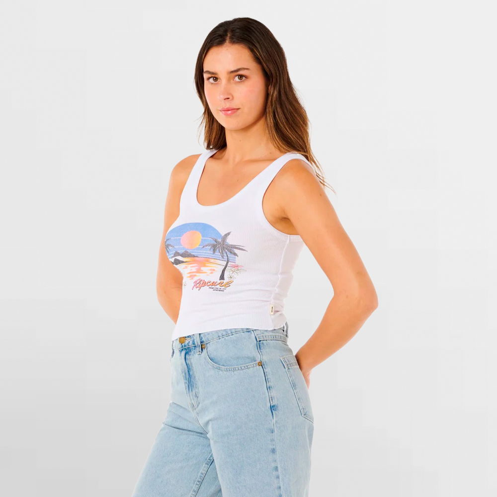 RIP CURL CAMISILLA W. HOTEL MALIBU TANK - 0M0WTE 3262