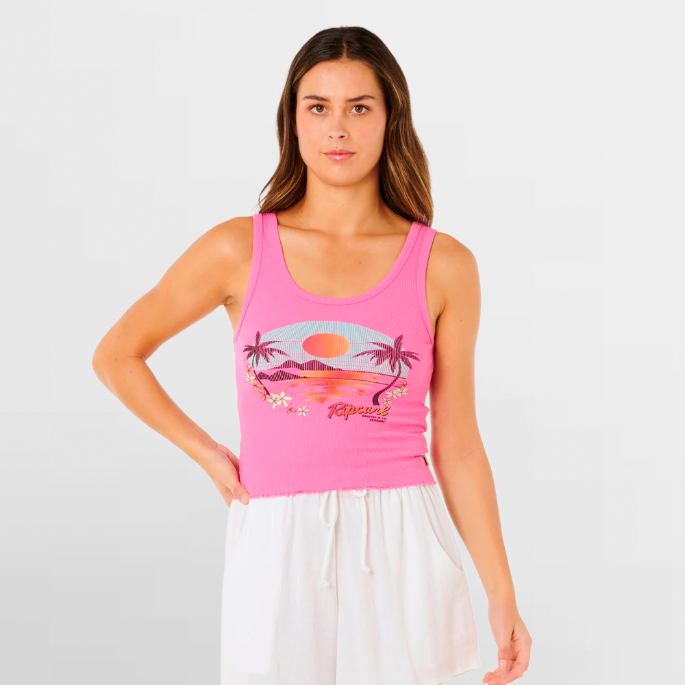 RIP CURL CAMISILLA W. HOTEL MALIBU TANK - 0M0WTE 4007