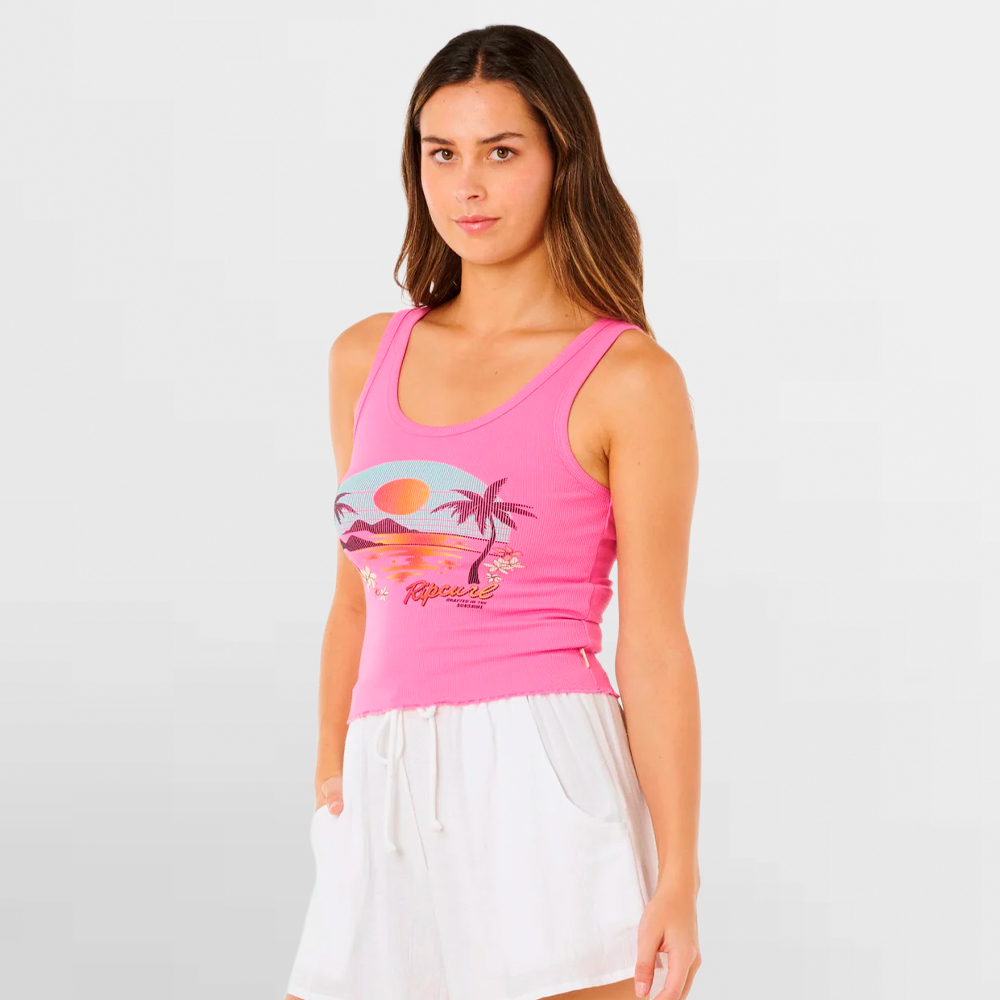 RIP CURL CAMISILLA W. HOTEL MALIBU TANK - 0M0WTE 4007