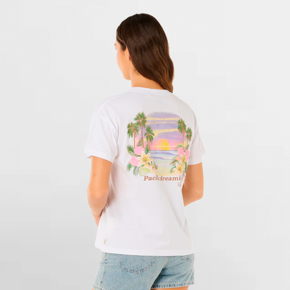 RIP CURL CAMISETA W. POOLSIDE RELAXED TEE - 0M3WTE 3262